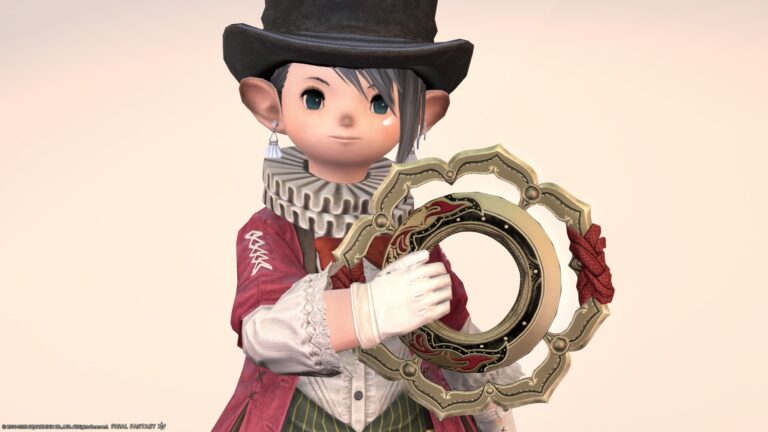 お花のような可愛らしい円月輪・踊り子投擲武器『暁星【改】』 ララフェル FF14ブログ Norirow Note 32