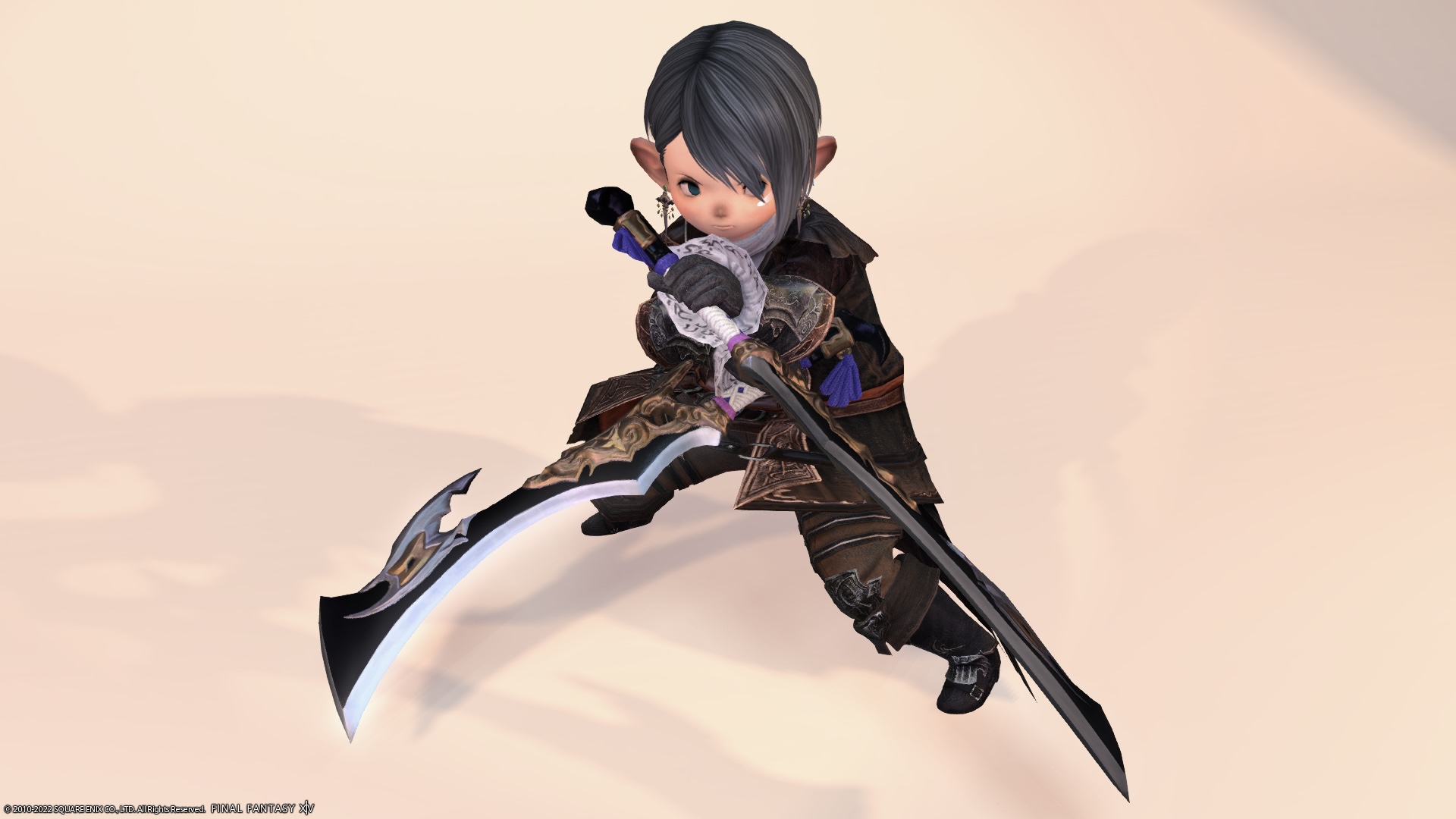 Can we have this dope Ninja standing sheathed weapon pose please? : r/ffxiv