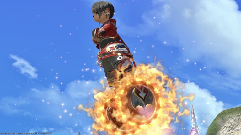 Nataku's Flying Paopay in Hoshin Engi? Billing mount "Nezha Chariot" Lalafell FF14 Blog Norirow Note 42