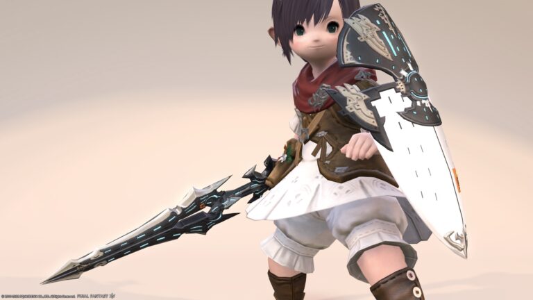 変形するメカニカルなナイト武器『ガーロンド・マジテックソードRE＆シールドRE』 ララフェル FF14ブログ Norirow Note 41