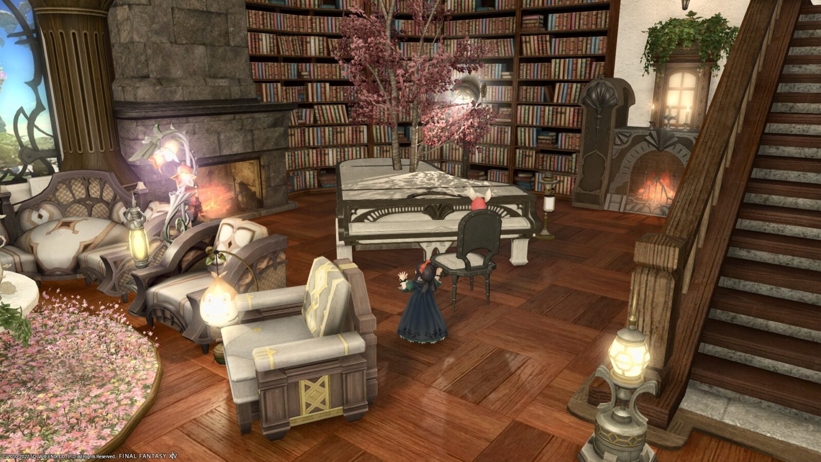 [Housing] Ishgard’s house / lodge room and secret “forest” basement (M ...