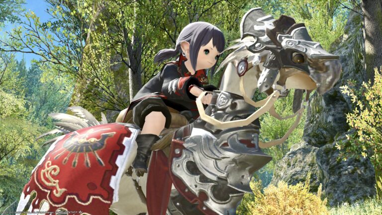 The Maelstrom's Storm Sergeant Second Class chocobo armor, Limsa's red armor "Lominsan Barding" Lalafell FF14 Blog Norirow Note 37