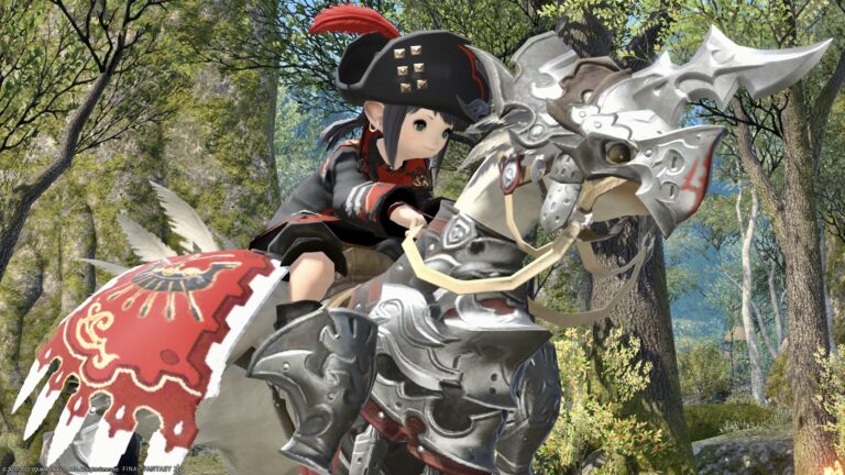 黒渦団のカッコいい角あり甲冑な准甲士チョコボ装甲！『ロミンサン・クレステッドバード』 ララフェル FF14ブログ Norirow Note 29