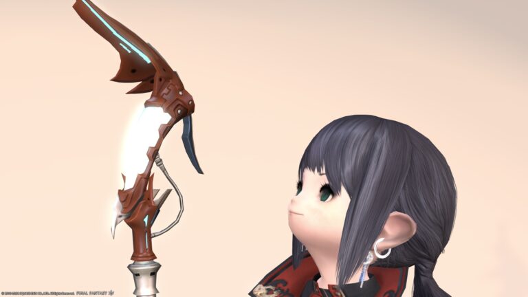 近未来の機械杖・白魔道士の変形武器『ガーロンド・マジテックケーンRE』 ララフェル FF14ブログ Norirow Note 33