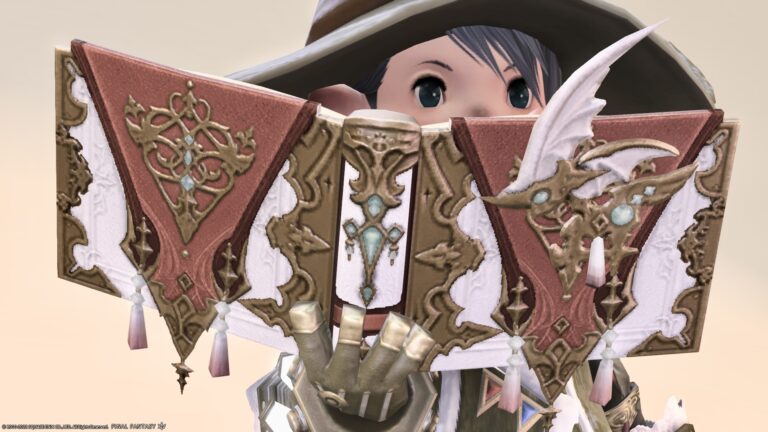 Scholar's intelligent and noble fashionable weapon "Moonward Codex" Lalafell FF14 Blog Norirow Note 43