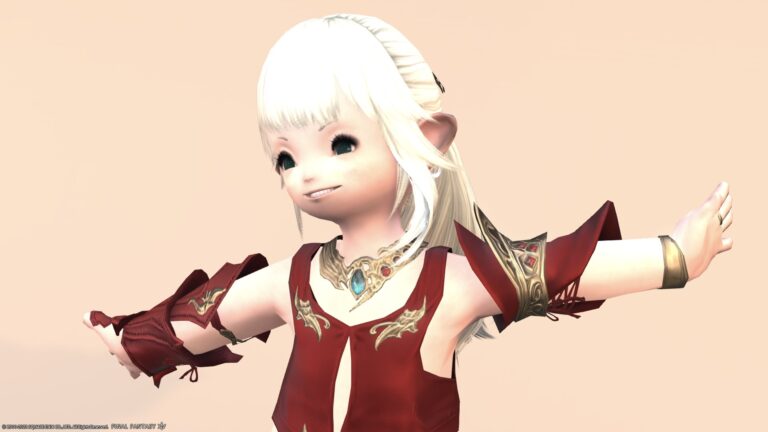 Charged costume "Lyse's Leadership Attire" & Lyse's hairstyle (Lalafell Women Ver.) Lalafell FF14 Blog Norirow Note 37