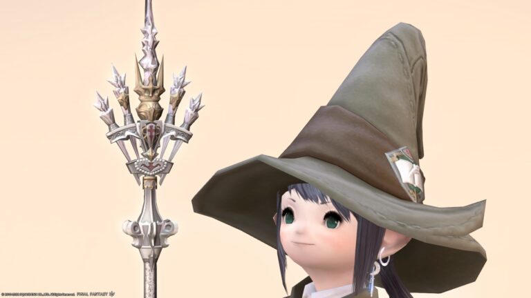 グブラ幻想図書館の白魔道士武器・錬金術師の杖？『サベネアンケーン』 ララフェル FF14ブログ Norirow Note 35