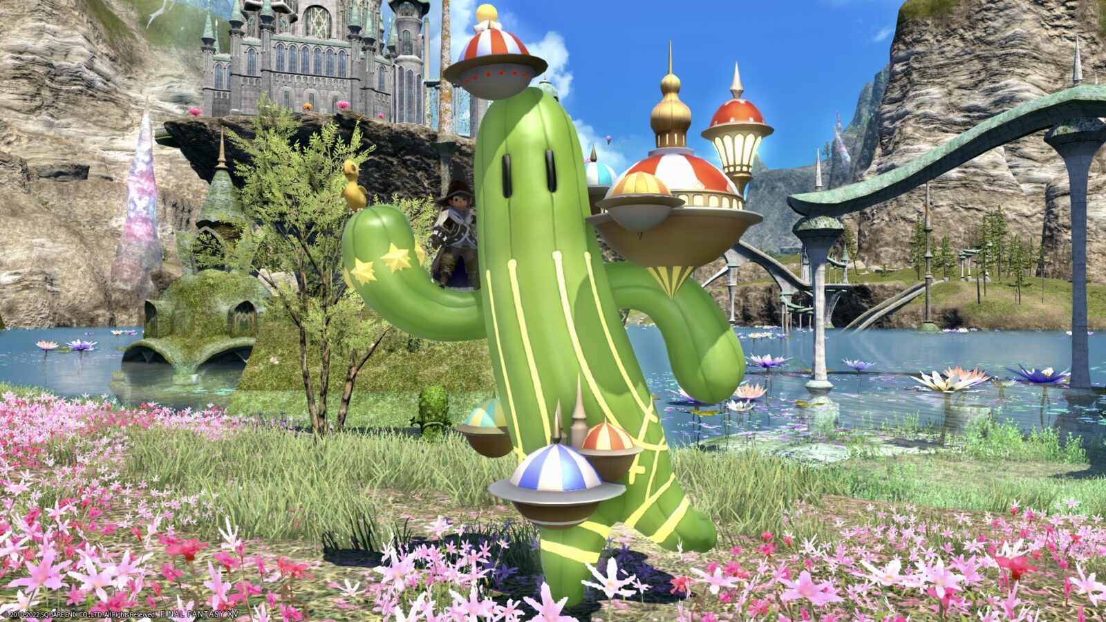 Gold Saucer 2 Million MGP Mount “Sabotender Emperador” Norirow Note