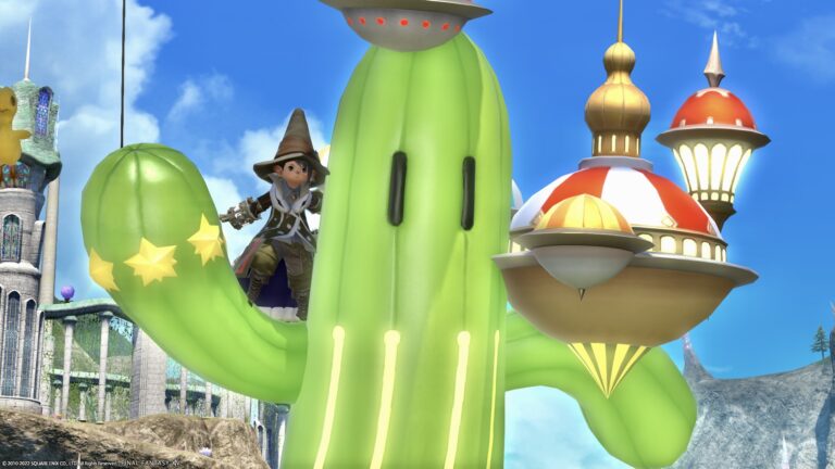 The adorable Cactuar book / The scholar's weapon, "Senor Sabotender's Codex" Lalafell FF14 Blog Norirow Note 26