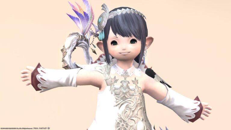 可愛い宣教師・白魔道士のAF3装備『セブンスヘブン』シリーズ（ララフェル女子Ver.） ララフェル FF14ブログ Norirow Note 41