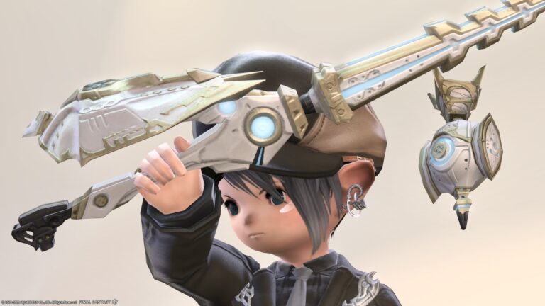 まるでモビルスーツのような赤魔道士武器『ロストアラガン・フルーレRE』 ララフェル FF14ブログ Norirow Note 65