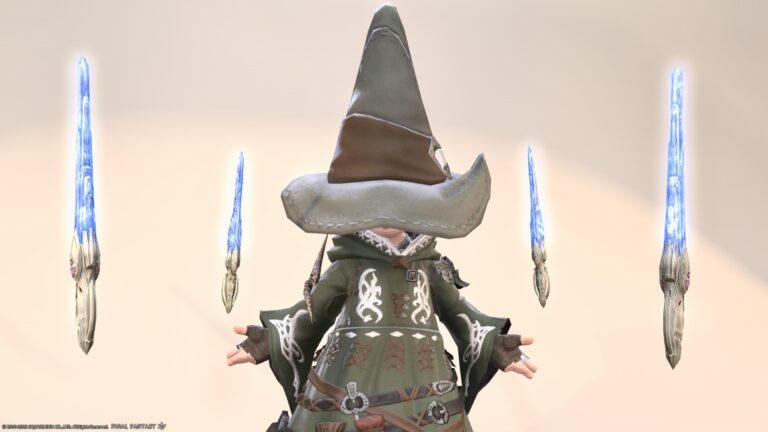 Beautiful crystal sage weapon "Bluespirit Wings" Lalafell FF14 Blog Norirow Note 51