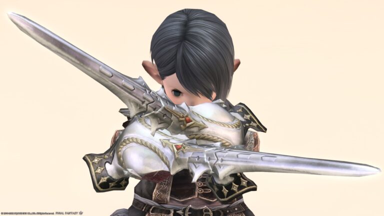 Noble and fashionable Monk's extended gauntlet sword type weapon "Martial Patas" Lalafell FF14 Blog Norirow Note 39