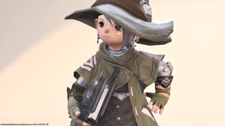 [Glamour] Casual and cute military healer equipment Lalafell FF14 Blog Norirow Note 31