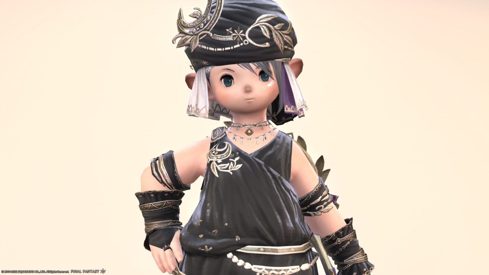 Astrologian’s AF5 equipment / Middle Eastern folk costume style