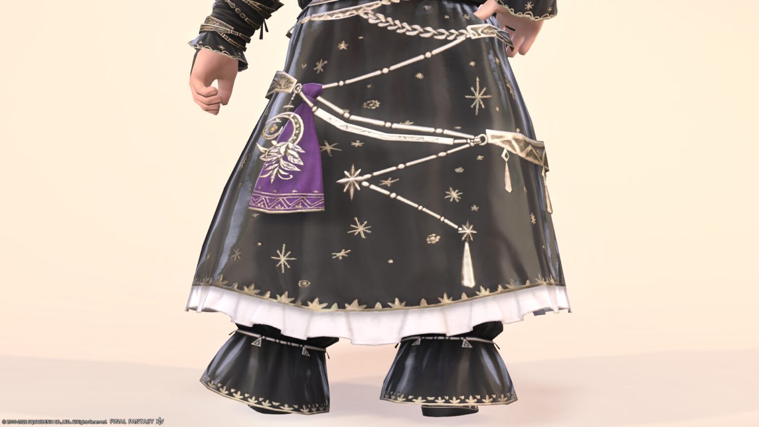 Astrologian’s AF5 equipment / Middle Eastern folk costume style