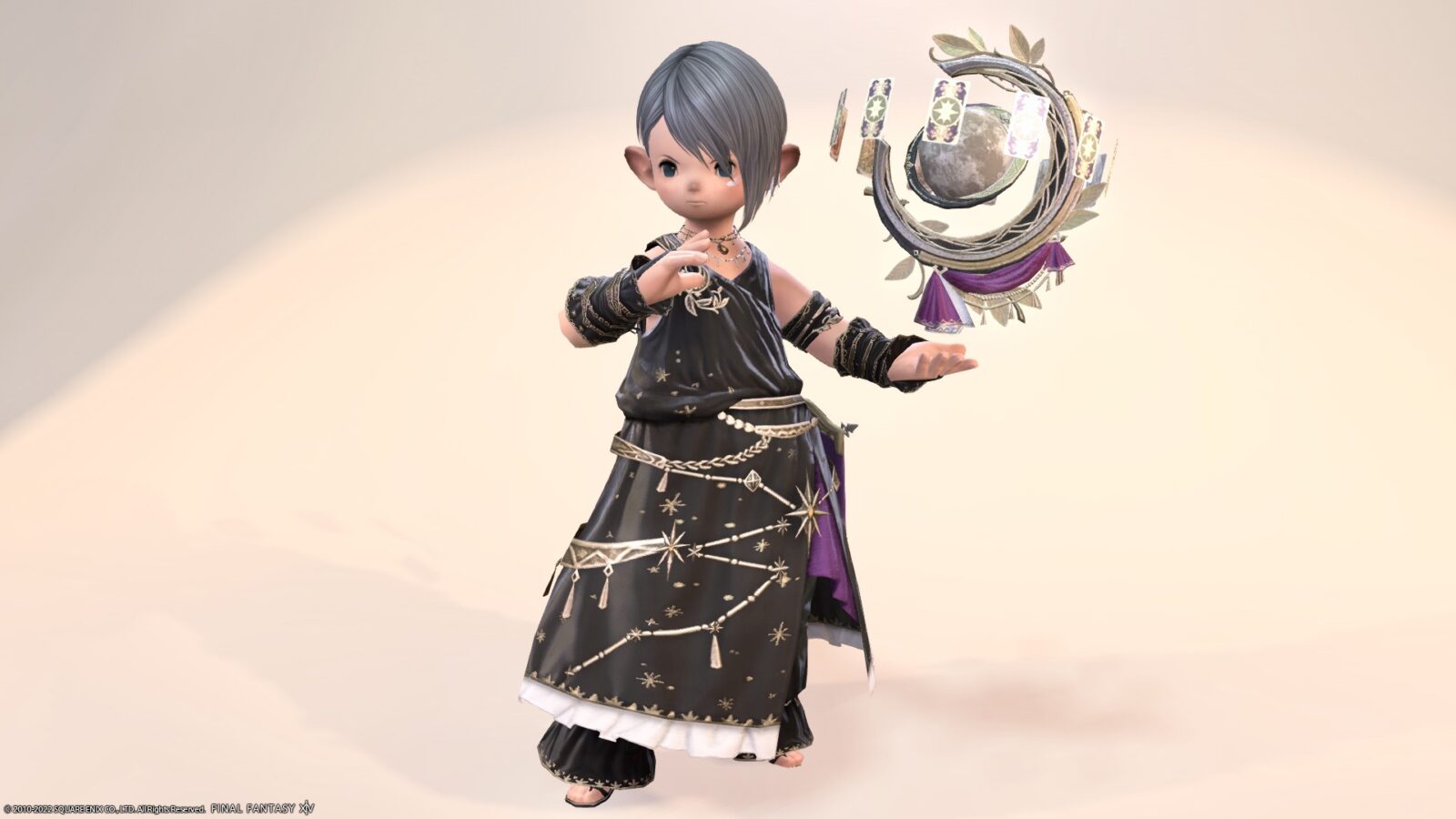 Astrologian’s AF5 equipment / Middle Eastern folk costume style