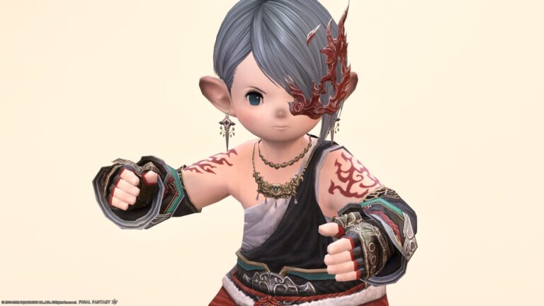 モンクのAF5装備・生きる炎の聖人衣装『アンコライト』シリーズ（ララフェル男子Ver.） ララフェル FF14ブログ Norirow Note 21