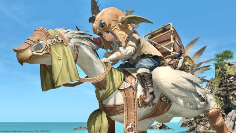 無人島のチョコボ装甲・旅する可愛いチョコボ『アイルパイオニア・バード』 ララフェル FF14ブログ Norirow Note 28