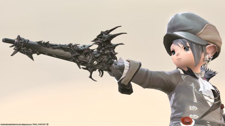 Black Dragon Cannon Holminster Machinist Weapon "Lakeland Culverin" Lalafell FF14 Blog Norirow Note 38