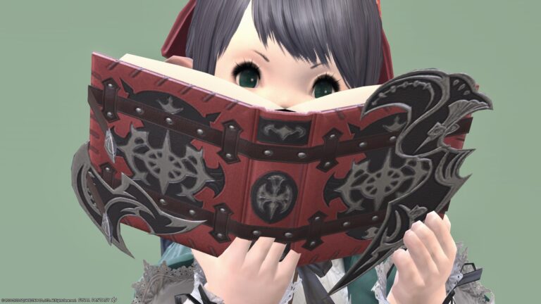 Fashionable officer sword / Paladin weapon "Storm Officer's Cutlass" with the flag of The Maelstrom as a motif Lalafell FF14 Blog Norirow Note 27