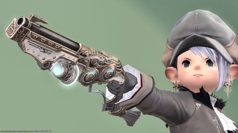 アンティークなビームライフル？機工士の銃『クラシカル・ハンドゴンネ』 ララフェル FF14ブログ Norirow Note 45