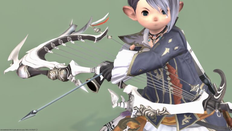 吟遊詩人のマンダヴィルウェポン（MW）第一段階『マンダヴィル・ハープボウ』 ララフェル FF14ブログ Norirow Note 59