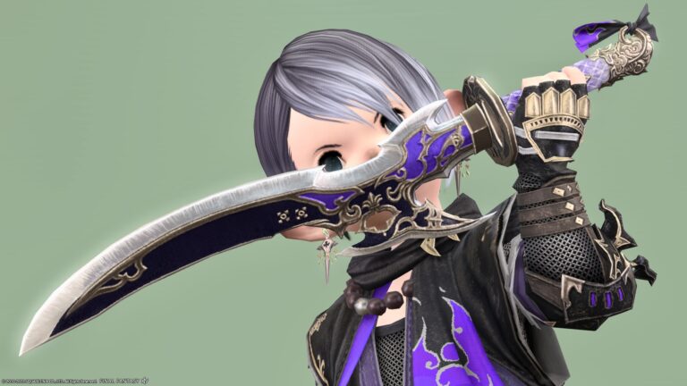 忍者のマンダヴィルウェポン（MW）第一段階『マンダヴィル・ナイフ』 ララフェル FF14ブログ Norirow Note 52