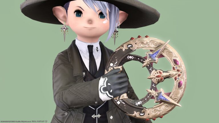 踊り子のマンダヴィルウェポン（MW）第一段階『マンダヴィル・チャクラム』 ララフェル FF14ブログ Norirow Note 42