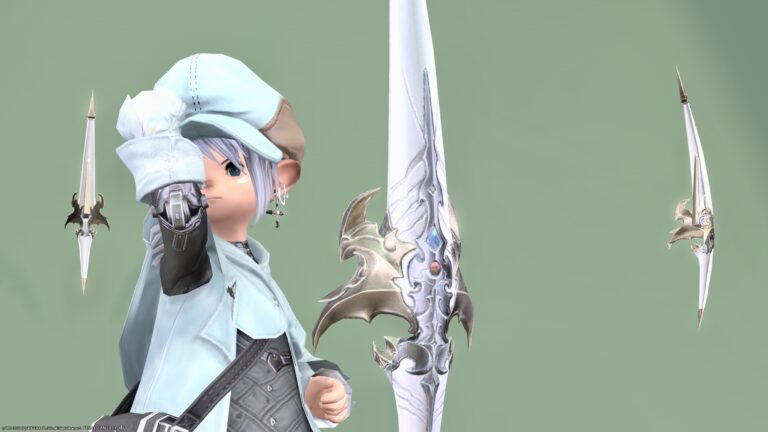 Onion Fin Funnel ? Holminster's Sage Weapon "Lakeland Wings" Lalafell FF14 Blog Norirow Note 37