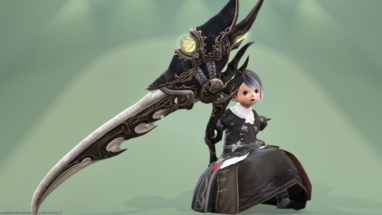 悪魔の目を持つ超大型のリーパー大鎌・PvP武器『トロパイオス・サイズ』 ララフェル FF14ブログ Norirow Note 36