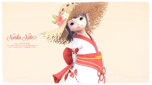 phonto-3 ララフェル FF14ブログ Norirow Note 20