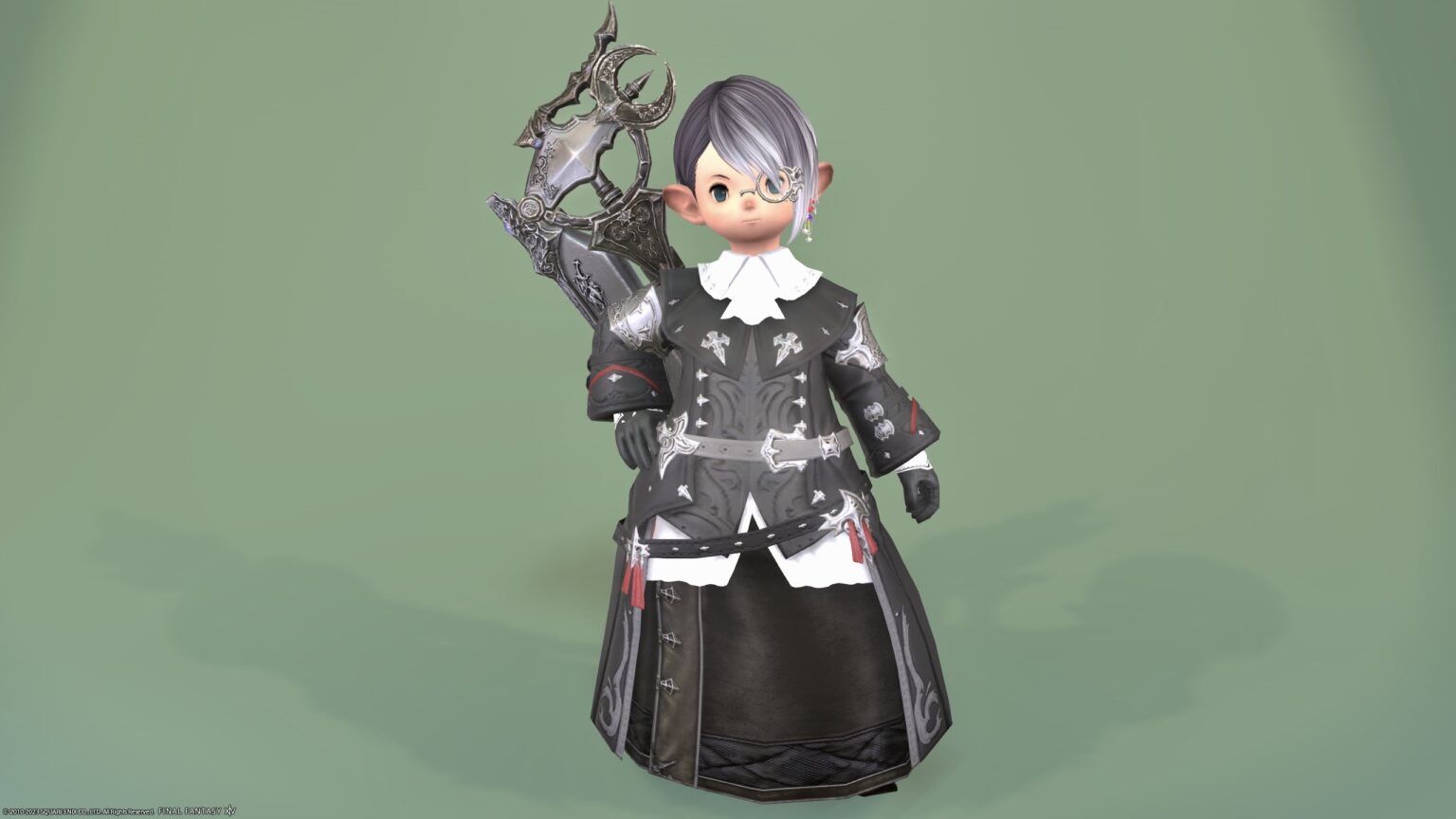 Reaper weapon of the dark and sacred ruined city of Nabaath “Rinascita