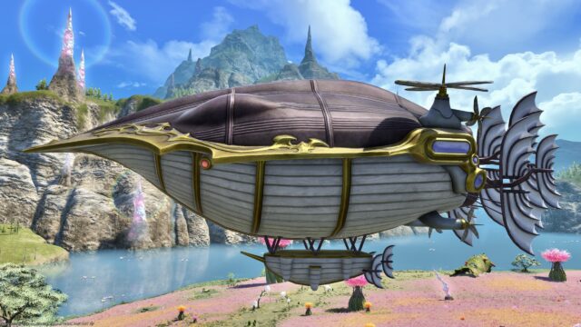 FF6 Setzer Airship/Gold Saucer 4-Person Mount “Blackjack” | Norirow ...