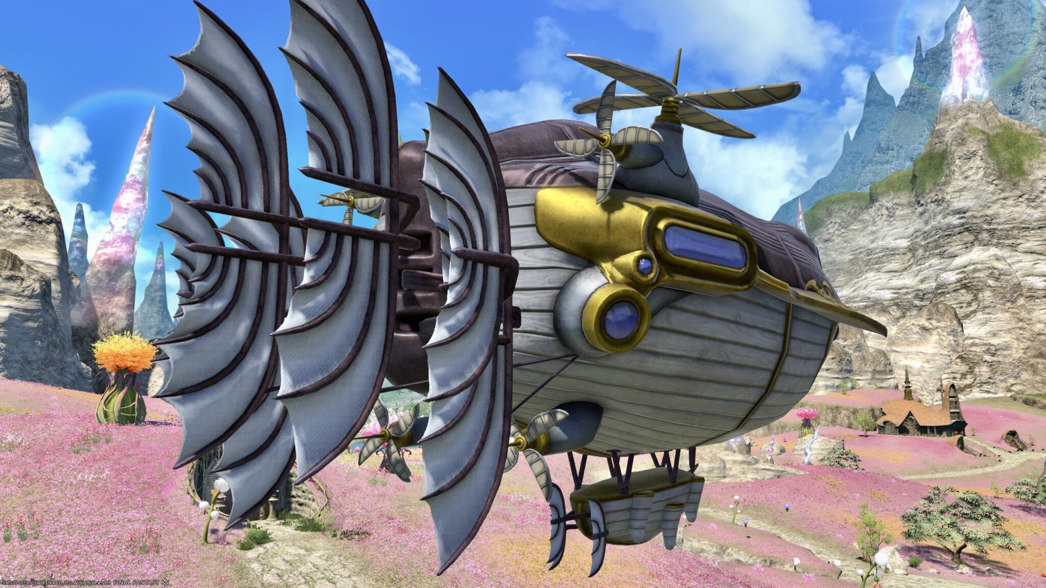 Ff6 Setzer Airship Gold Saucer 4-person Mount “blackjack” 