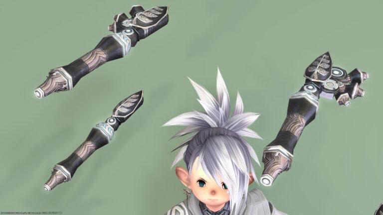 オメガ零式アルファ編4層の賢者武器・キャノン砲型ファンネル『オメガウィング』 ララフェル FF14ブログ Norirow Note 39