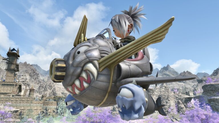 小さな可愛い戦闘機・オメガ零式シグマ編4層マウント『エアフォース』 ララフェル FF14ブログ Norirow Note 33