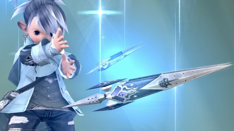 This is Fin Funnel!!? U-shaped Sage Weapon "Tropaios Wings" Lalafell FF14 Blog Norirow Note 45