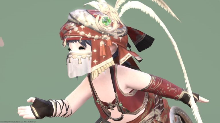 踊り子のAF2装備（初期装備）サベネアン衣装『ステッパー』シリーズ（ララフェル女子Ver.） ララフェル FF14ブログ Norirow Note 44