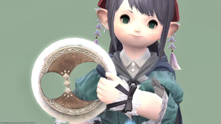 踊り子のAF2武器（初期装備）シンプルで可愛い円月輪『ハイスチールチャクラム』 ララフェル FF14ブログ Norirow Note 31
