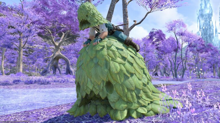 Anden's Mount / Moving Leafman "Anden III" (Lalafell Male Ver.) Lalafell FF14 Blog Norirow Note 34