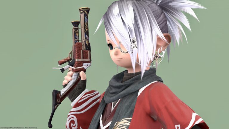 機工士の貴重な和製ピストル・カラクリ火縄銃『一貫斎【改】』 ララフェル FF14ブログ Norirow Note 59