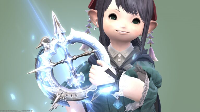 Sparkling King Thordan's Machinist Gun "Fire of the Round" Lalafell FF14 Blog Norirow Note 32