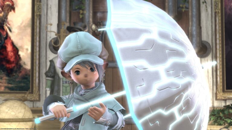 アラグの秘宝なナイトの電子武器・機械仕掛けの剣と盾『オルト・カッツバルゲル＆シールド』(オルトエウレカ) ララフェル FF14ブログ Norirow Note 29