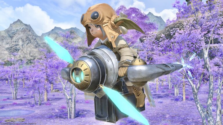 レポリット族の踊るウサギ型変形ロボットマウント『ムーンホッパー』（ララフェルVer.） ララフェル FF14ブログ Norirow Note 33