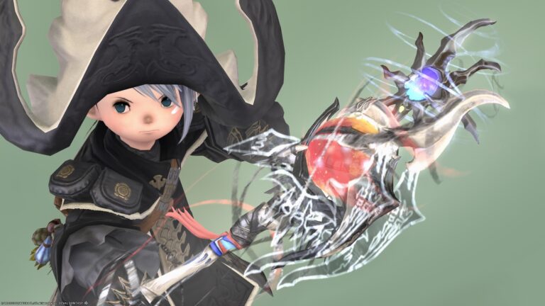 Black Mage's Manderville Weapon Stage 2 Shining Sun Rod "Amazing Manderville Rod" Lalafell FF14 Blog Norirow Note 41