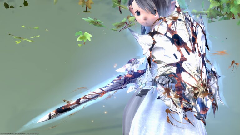 Bard's AW 4th stage: Sacred bow that pierces light "Hyperconductive Gandiva" Lalafell FF14 Blog Norirow Note 30