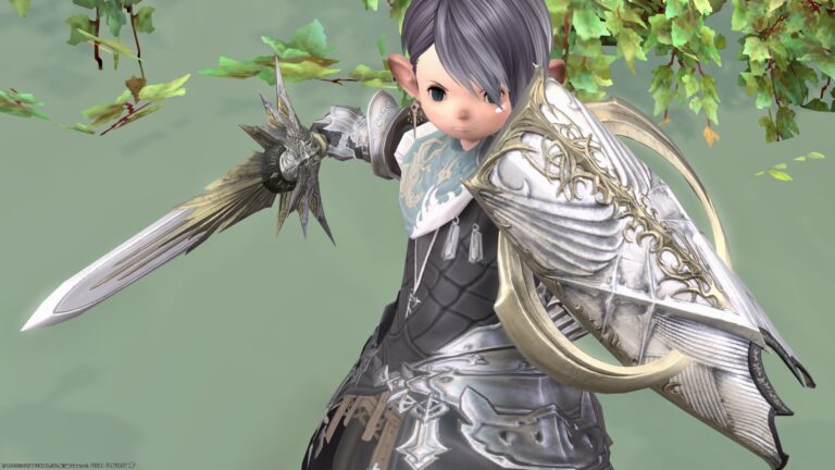 Paladin's Anima Weapon 6th Stage / Fantastic Shining "Sharpened Sword & Shield of the Twin Thegns" Lalafell FF14 Blog Norirow Note 27