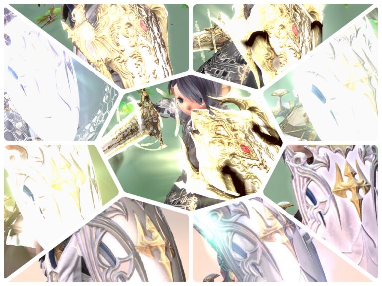 Paladin's Zodiac Weapon (ZW) Appearance summary for All stages (9 types in total) Lalafell FF14 Blog Norirow Note 79