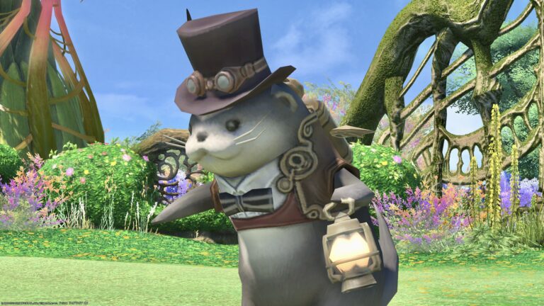 Steampunk Minion from The island sanctuary, Posher Otter Lalafell FF14 Blog Norirow Note 39